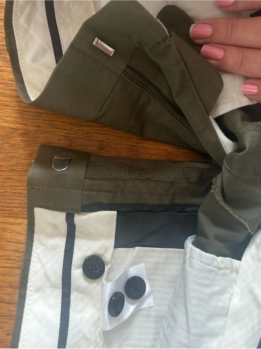 J. Crew Olive Green Men’s Straight-Leg Pants